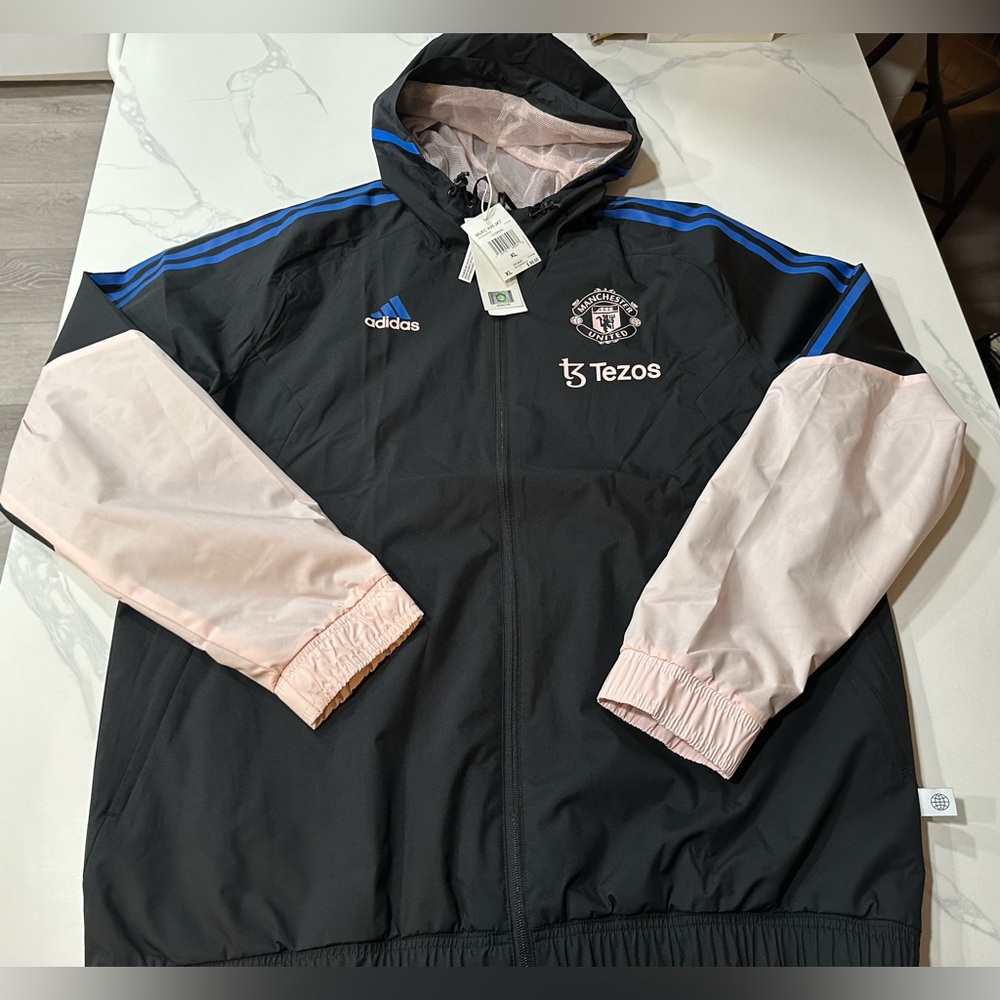 Manchester United Men’s Full Zip Jacket Retails For $95